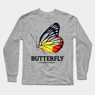 Save the Butterfly Protect the Nature Long Sleeve T-Shirt
